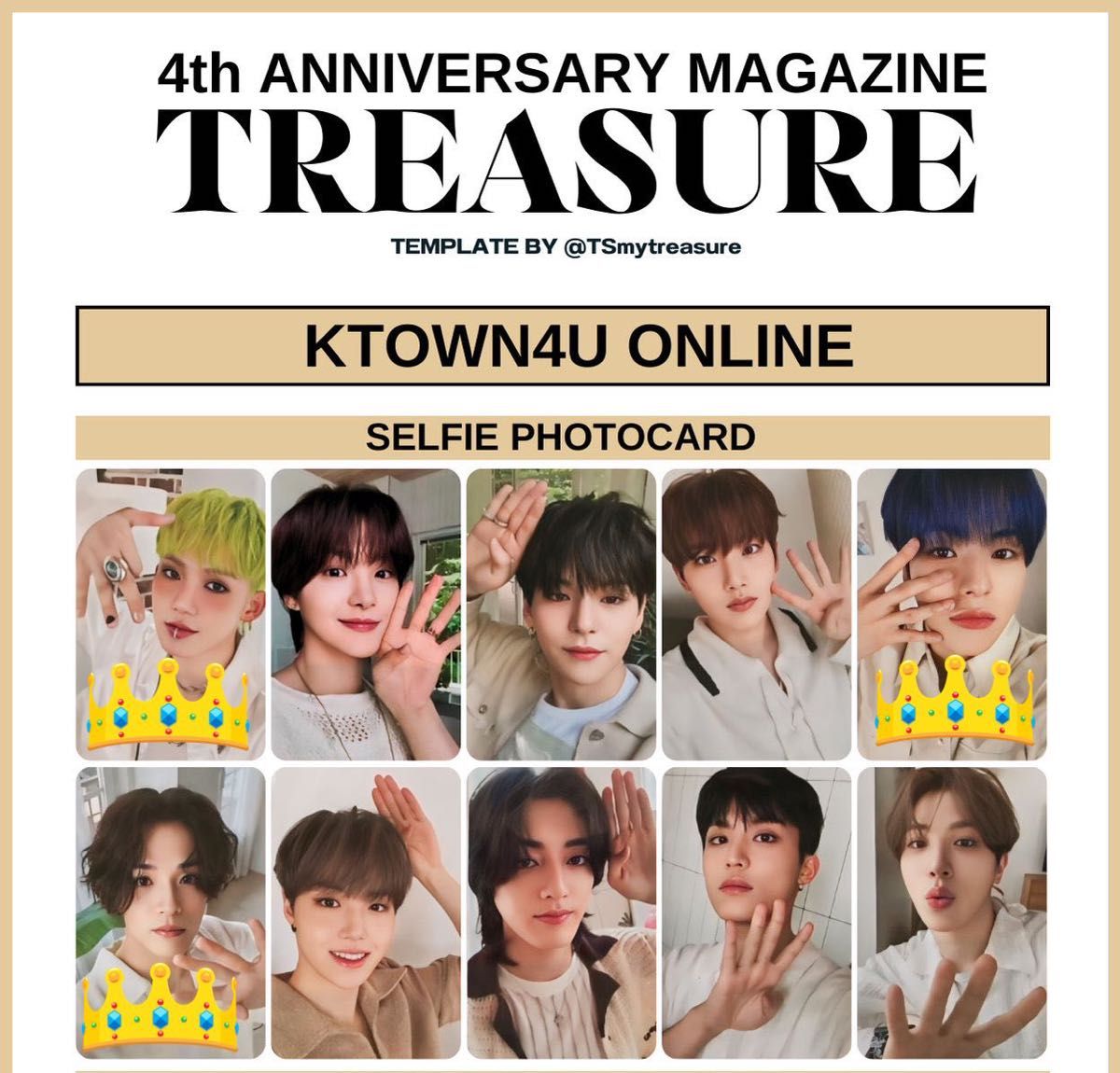 TREASURE 4th anniversary magazine 特典 トレカ ktown4u|Yahoo TREASURE 4th anniversary magazine 特典 トレカ ktown4u|Yahoo