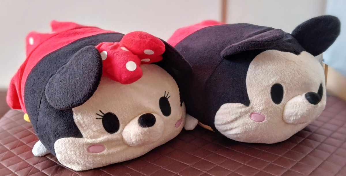 ミッキー&ミニー ぬいぐるみ ビッグ(L) ツムツム ディズニー ミッキー&ミニー ぬいぐるみ ビッグ(L) ツムツム ディズニー