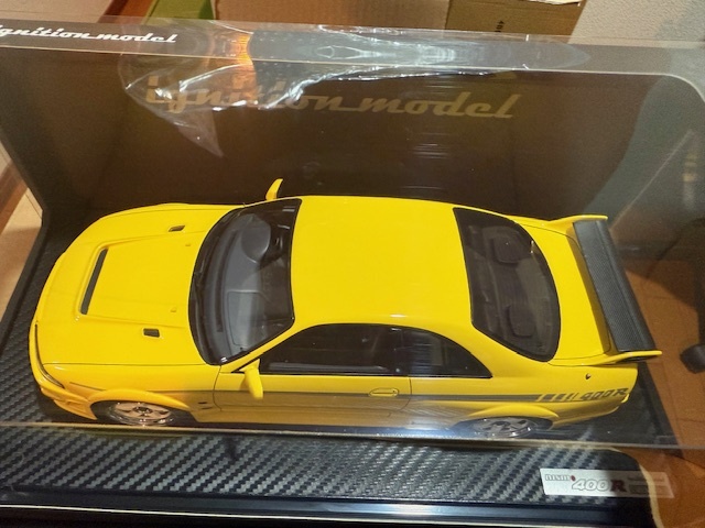 1/18 Nismo (NISMO) R33 GT-R 400R желтый IG2252