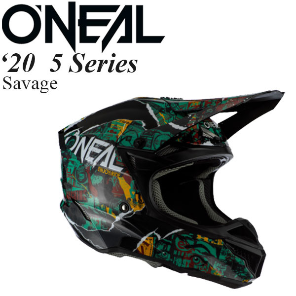 公式の 新品 L マルチ O'Neal ヘルメット 最大85%OFFクーポン Savage Series 最新モデル 5 2020年