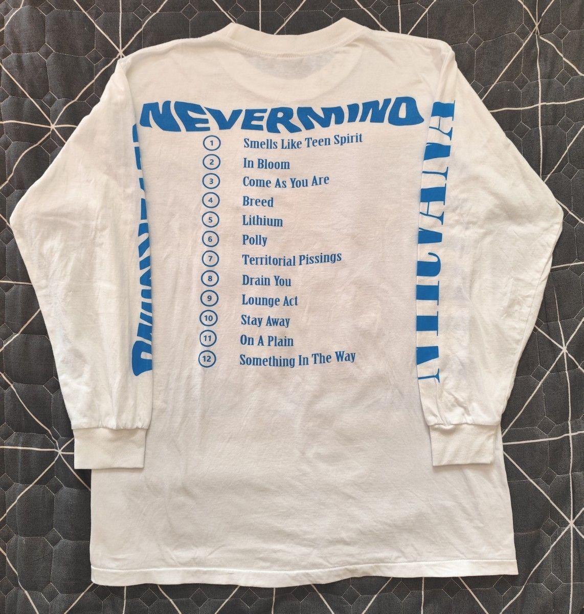 anvil Nirvana ニルヴァーナ ネバーマインド Tシャツ90s anvil Nirvana ニルヴァーナ ネバーマインド Tシャツ90s