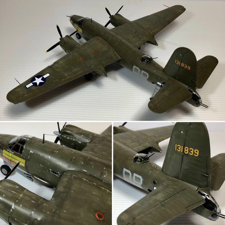 1/48 monogram B-26 Marauder final product 