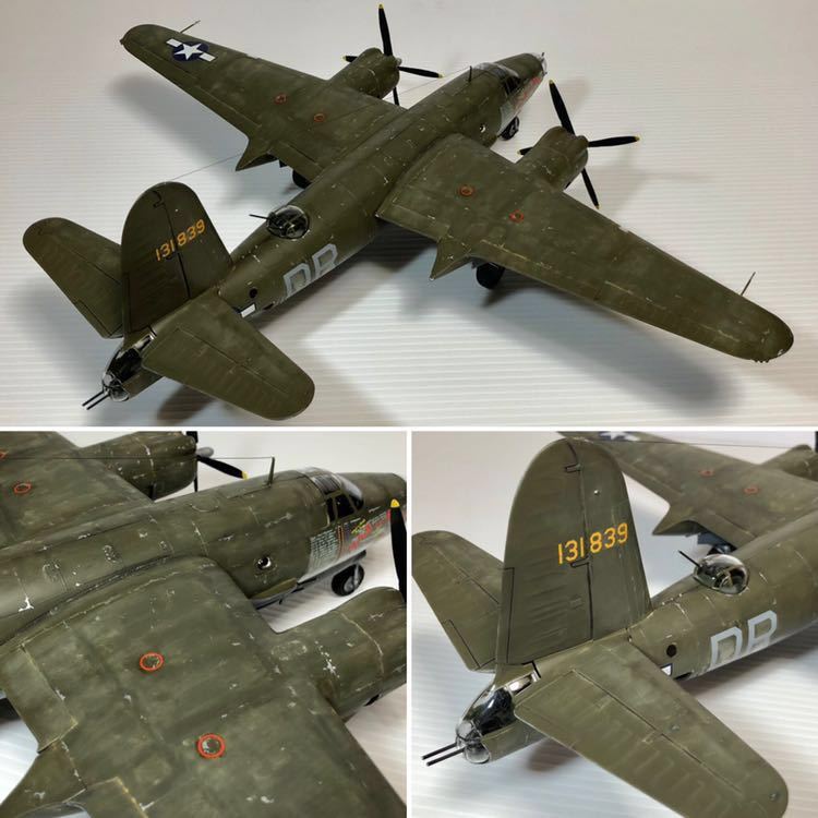 1/48 monogram B-26 Marauder final product 