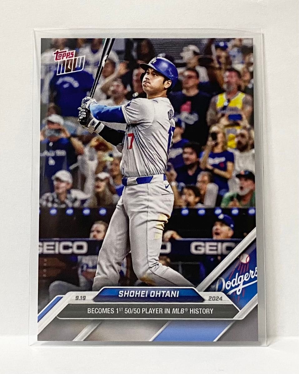 大谷翔平 2024 MLB Topps Now トップス ナウ #722