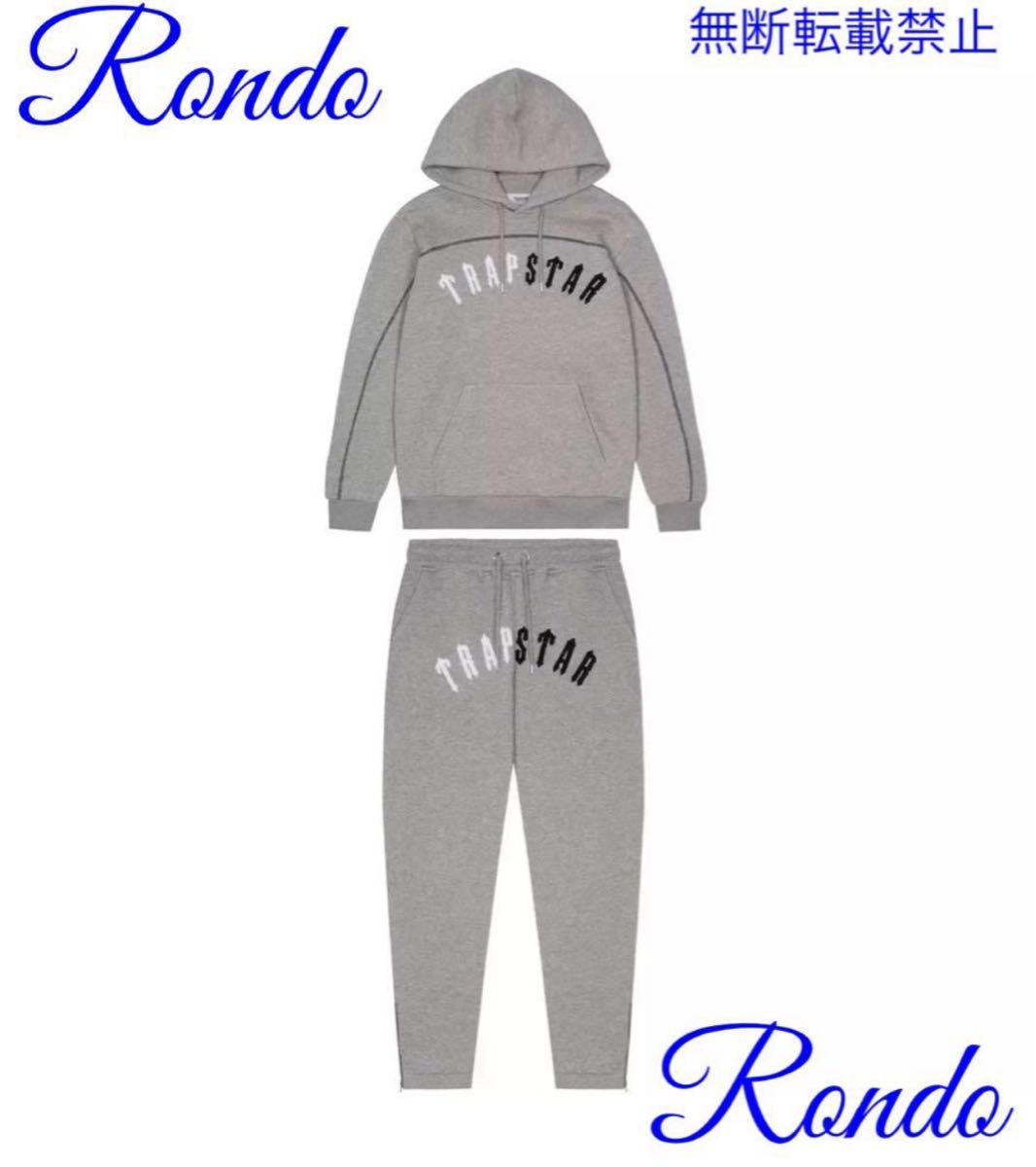 Trapstar トラップスター トラックスーツ パーカー Gray Black Trapstar トラップスター トラックスーツ パーカー Gray Black