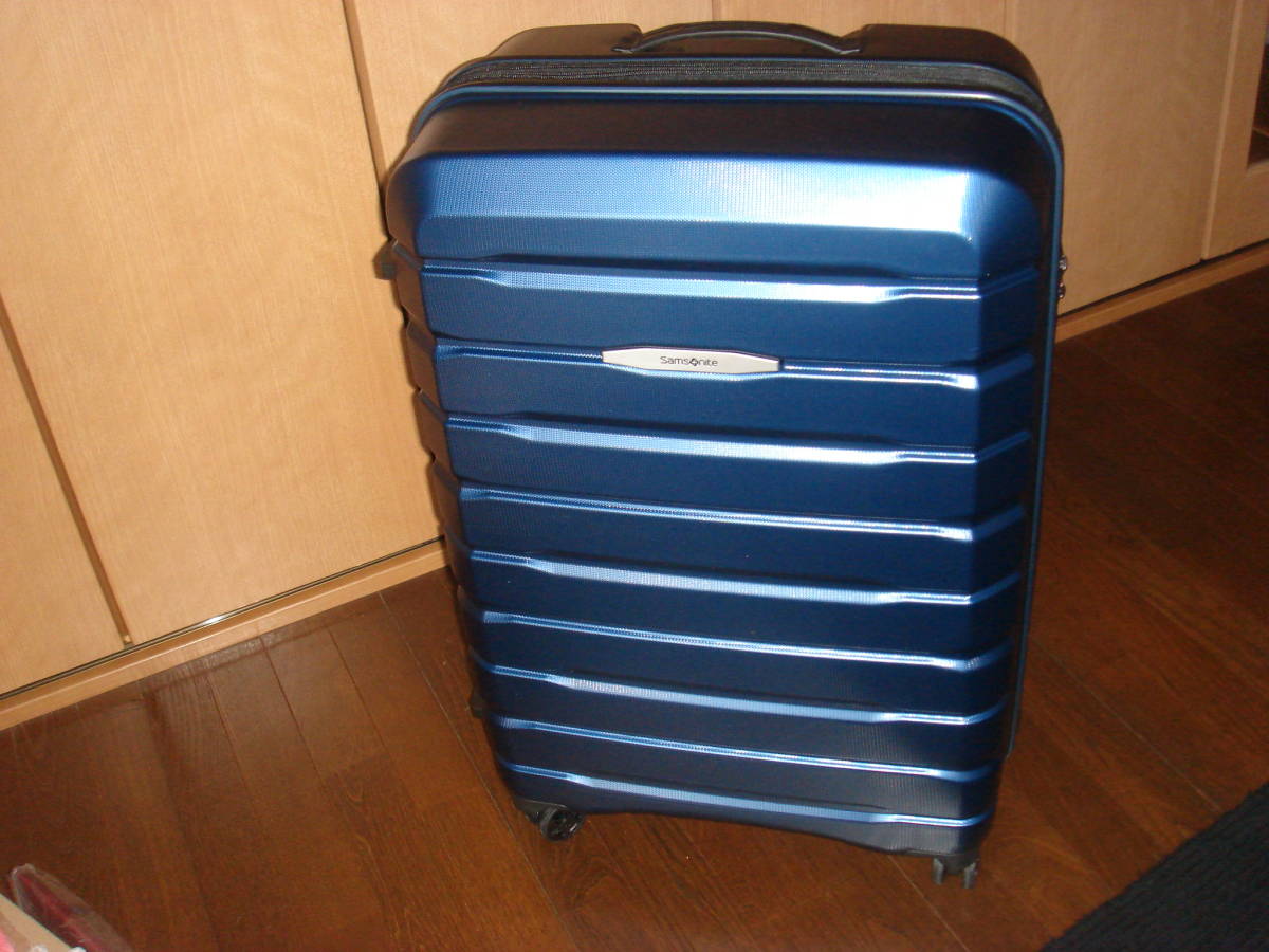  new goods * unused goods *GoTo travel!! free shipping * Samsonite * Carry case *20 -inch * domestic line machine inside bringing in OK!* metallic blue!