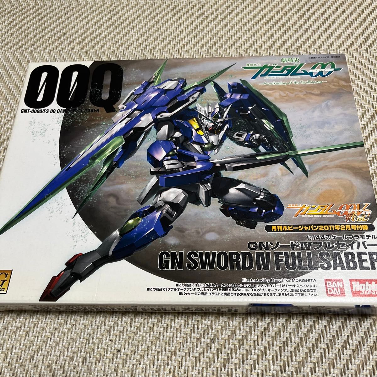 プラモデル (再販)バンダイ 1/144 GNT-0000 ダブルオークアンタ プラモデル (再販)バンダイ 1/144 GNT-0000 ダブルオークアンタ