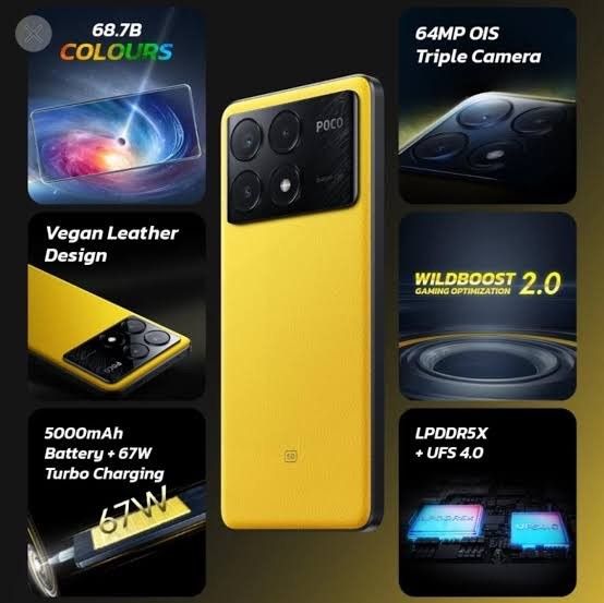 早い者勝ち 美品 POCO X6 PRO イエロー 8G 256G グローバル 早い者勝ち 美品 POCO X6 PRO イエロー 8G 256G グローバル