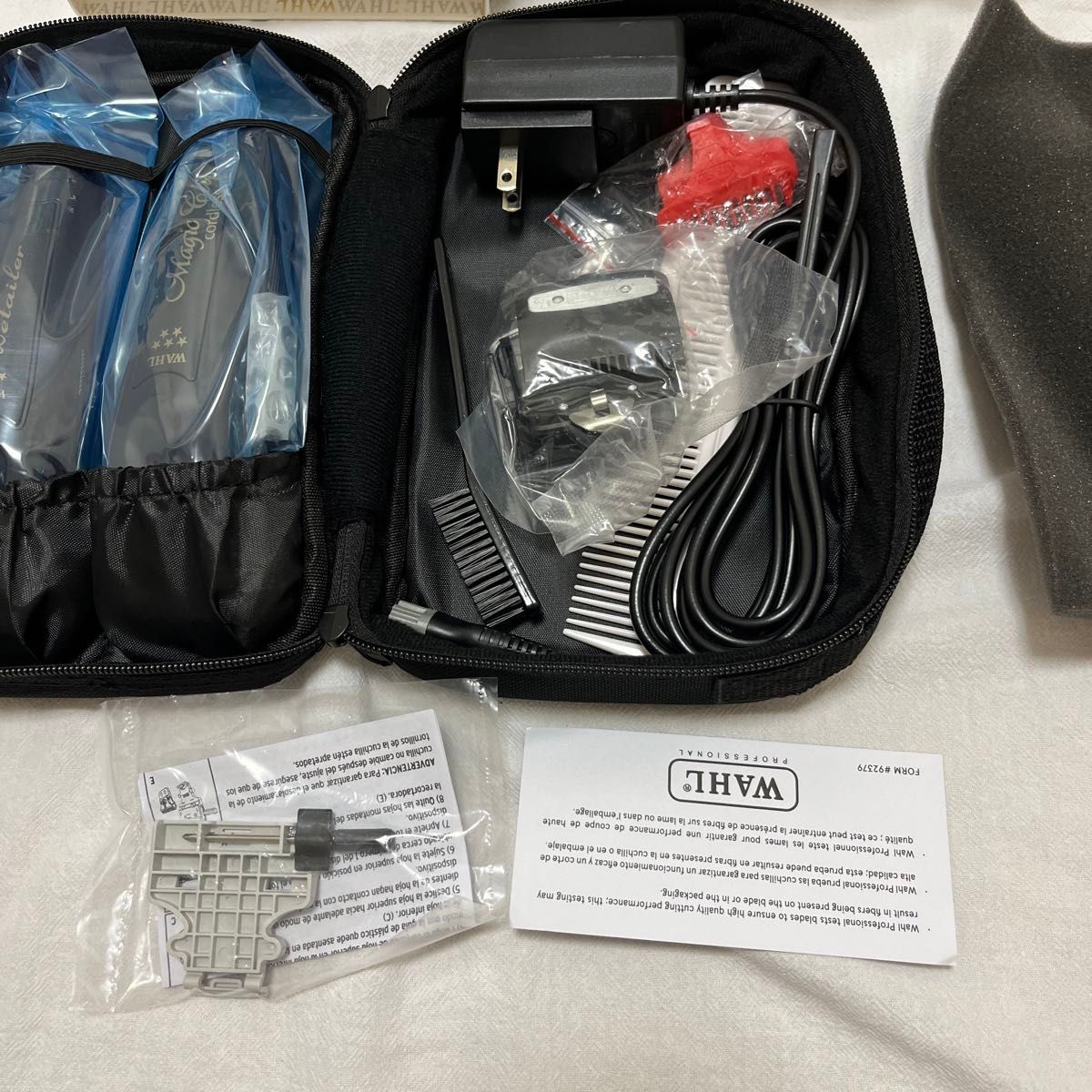 未使用品WAHL MagicClip Clipper&Detailer バリカン 2台セット 未使用品WAHL MagicClip Clipper&Detailer バリカン 2台セット