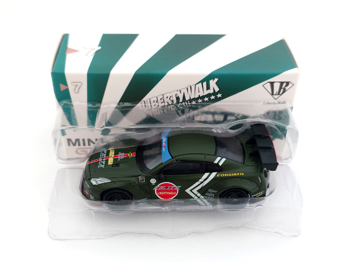 MINI GT 1/64 LB*WORKS NISSAN GT-R R35 Zero Fighter Special 7 MINI GT 1/64 LB*WORKS NISSAN GT-R R35 Zero Fighter Special 7