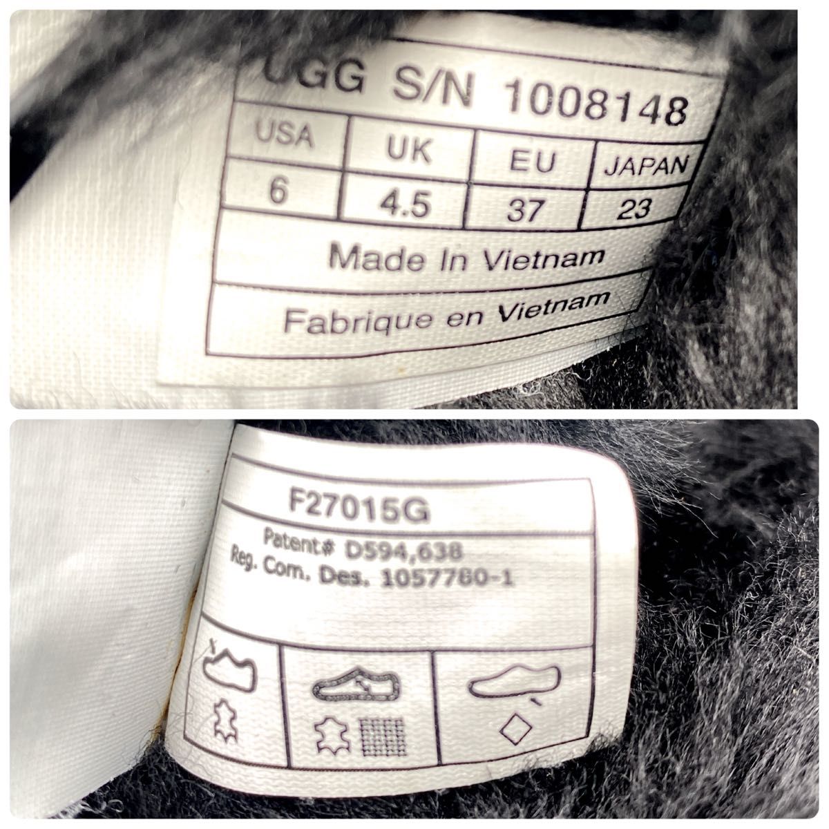 UGG Amelie ムートン スワロフスキー リボン ロング ブーツ UGG Amelie ムートン スワロフスキー リボン ロング ブーツ