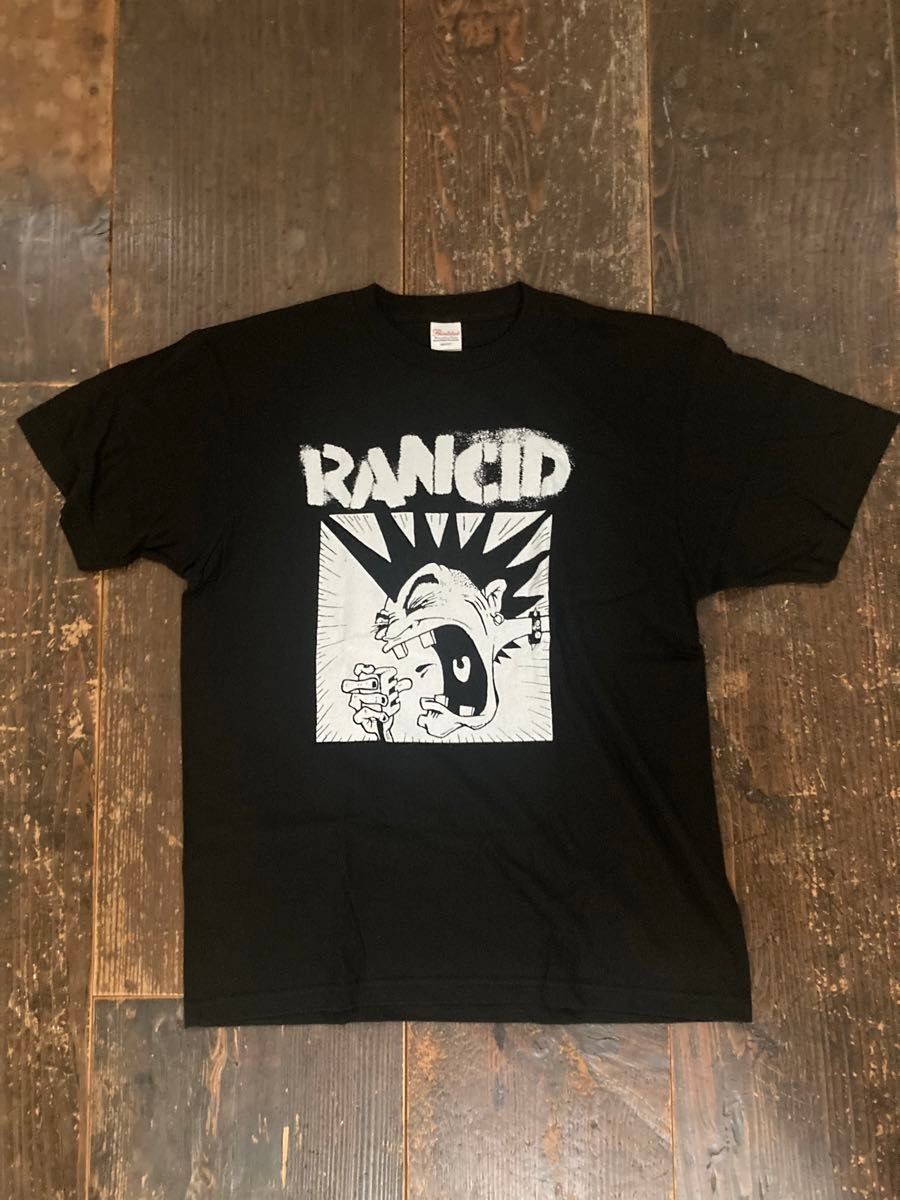 新品未使用 オフィシャル RANCID tシャツ L black ランシド 新品未使用 オフィシャル RANCID tシャツ L black ランシド