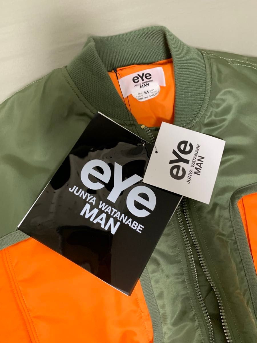 eye junya watanabe man コムデギャルソン アルファ 新品 ma-1 eye junya watanabe man コムデギャルソン アルファ 新品 ma-1