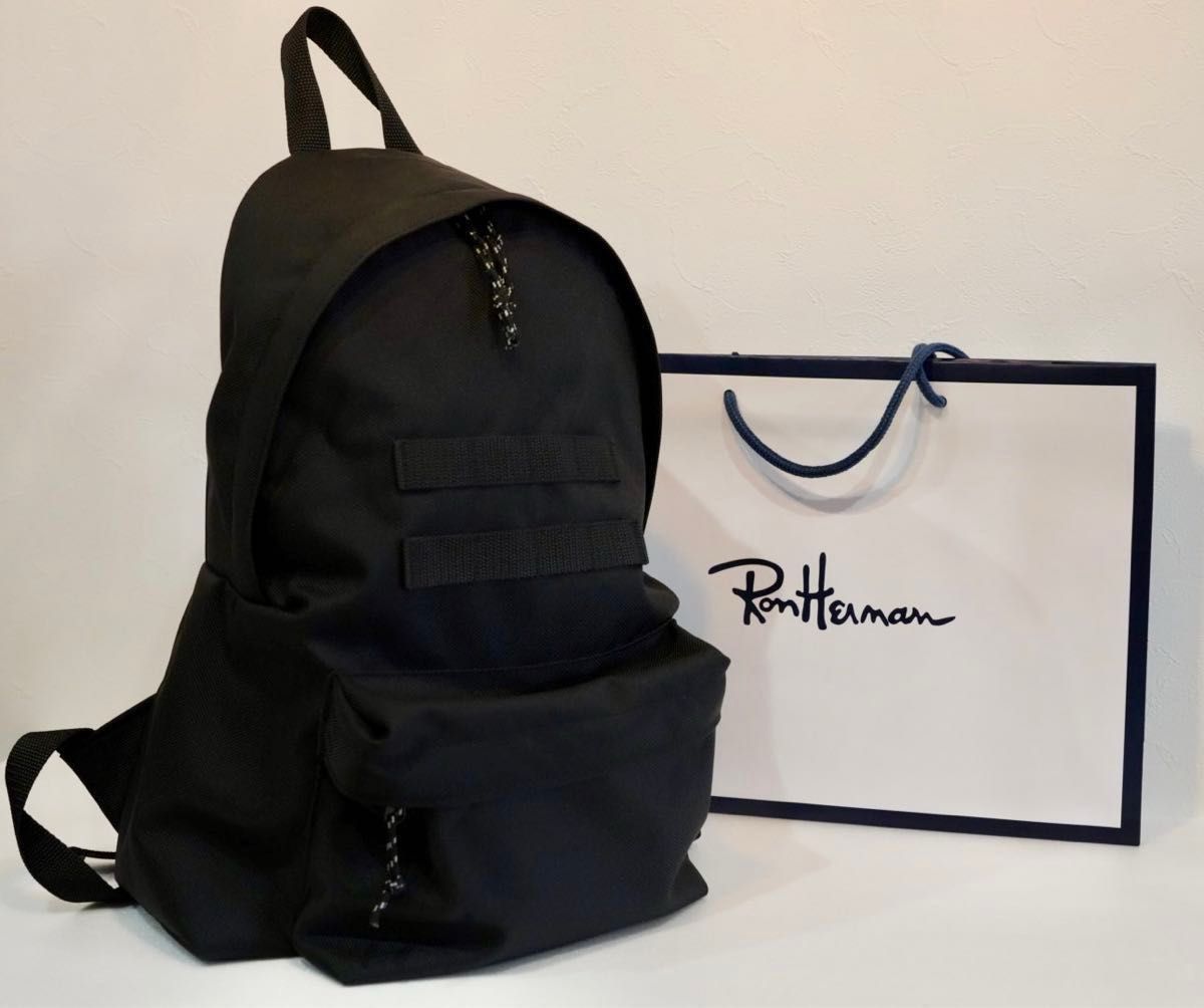 JIM MELVILLE for Ron Herman Bag pack L バックパック ブラック JIM MELVILLE for Ron Herman Bag pack L バックパック ブラック