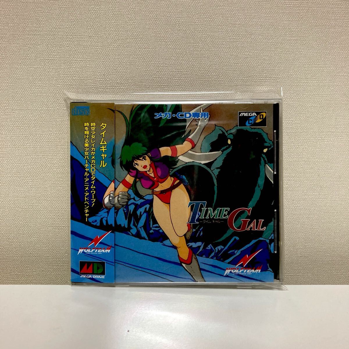 レア】 メガCD タイムギャル TIME GAL 帯付き - アドベンチャー レア】 メガCD タイムギャル TIME GAL 帯付き - アドベンチャー