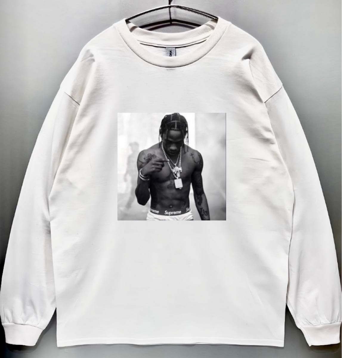 新品未使用Travis Scottトラヴィススコット ロンT 長袖Tシャツ 新品未使用Travis Scottトラヴィススコット ロンT 長袖Tシャツ