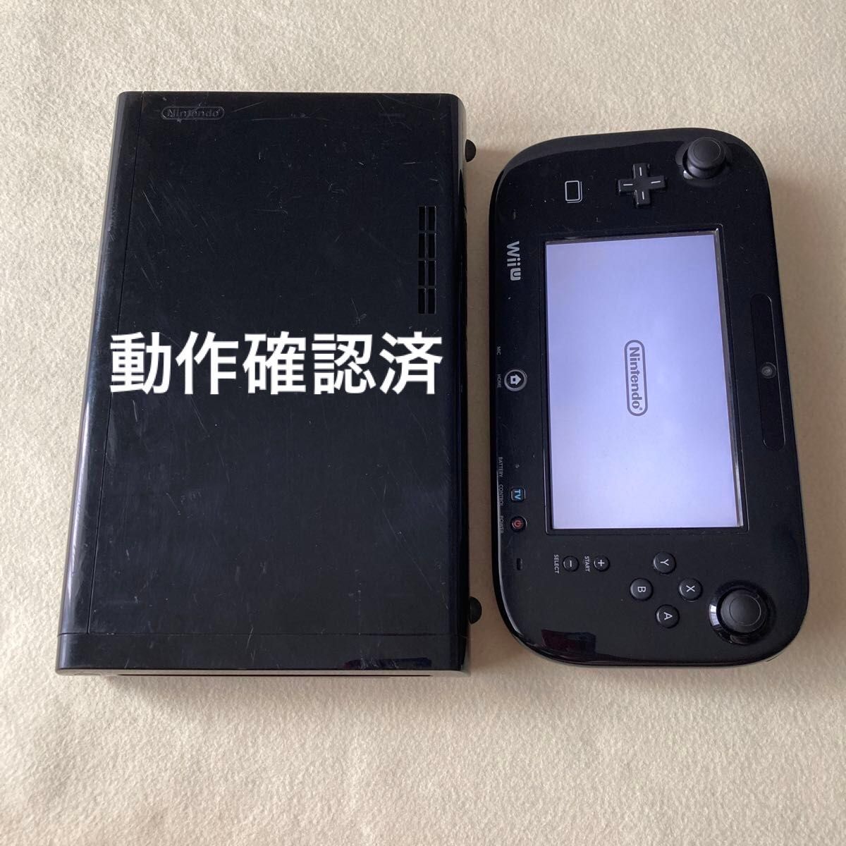 動作確認済】Wii U 本体・パッドセット 32GB ジャンク扱い 動作確認済】Wii U 本体・パッドセット 32GB ジャンク扱い