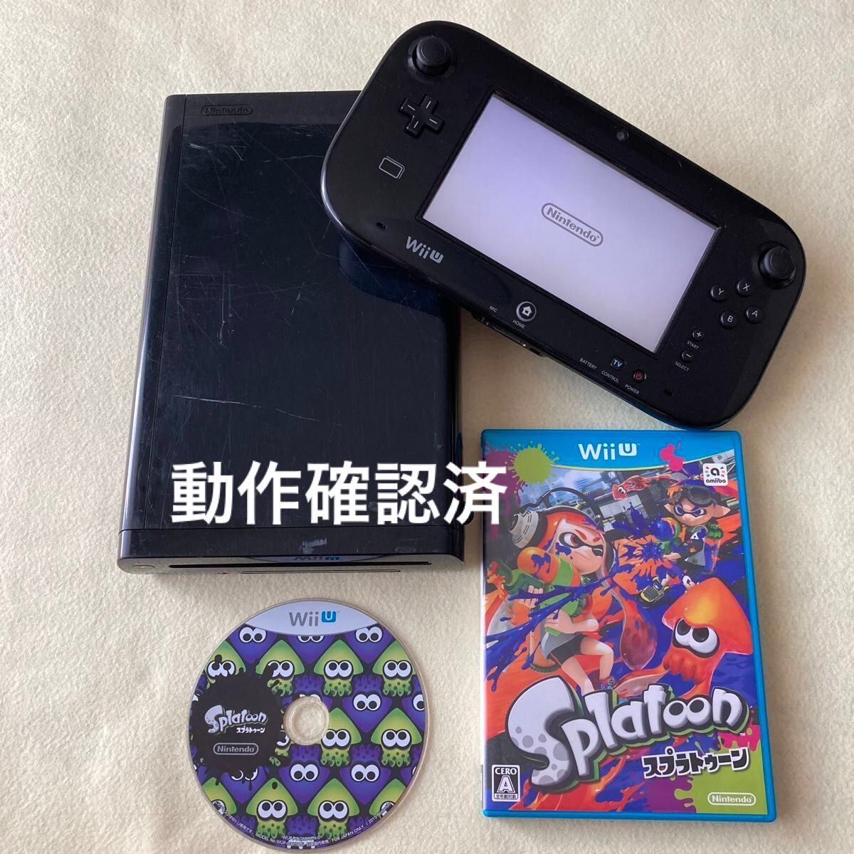 動作確認済】Wii U 本体・パッドセット 32GB ジャンク扱い 動作確認済】Wii U 本体・パッドセット 32GB ジャンク扱い