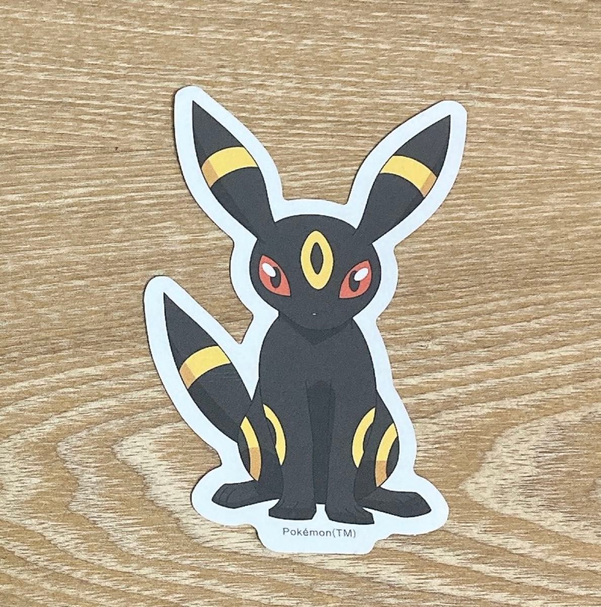 ポケットモンスター 耐水ステッカー シール ブラッキーポケモン ポケットモンスター 耐水ステッカー シール ブラッキーポケモン