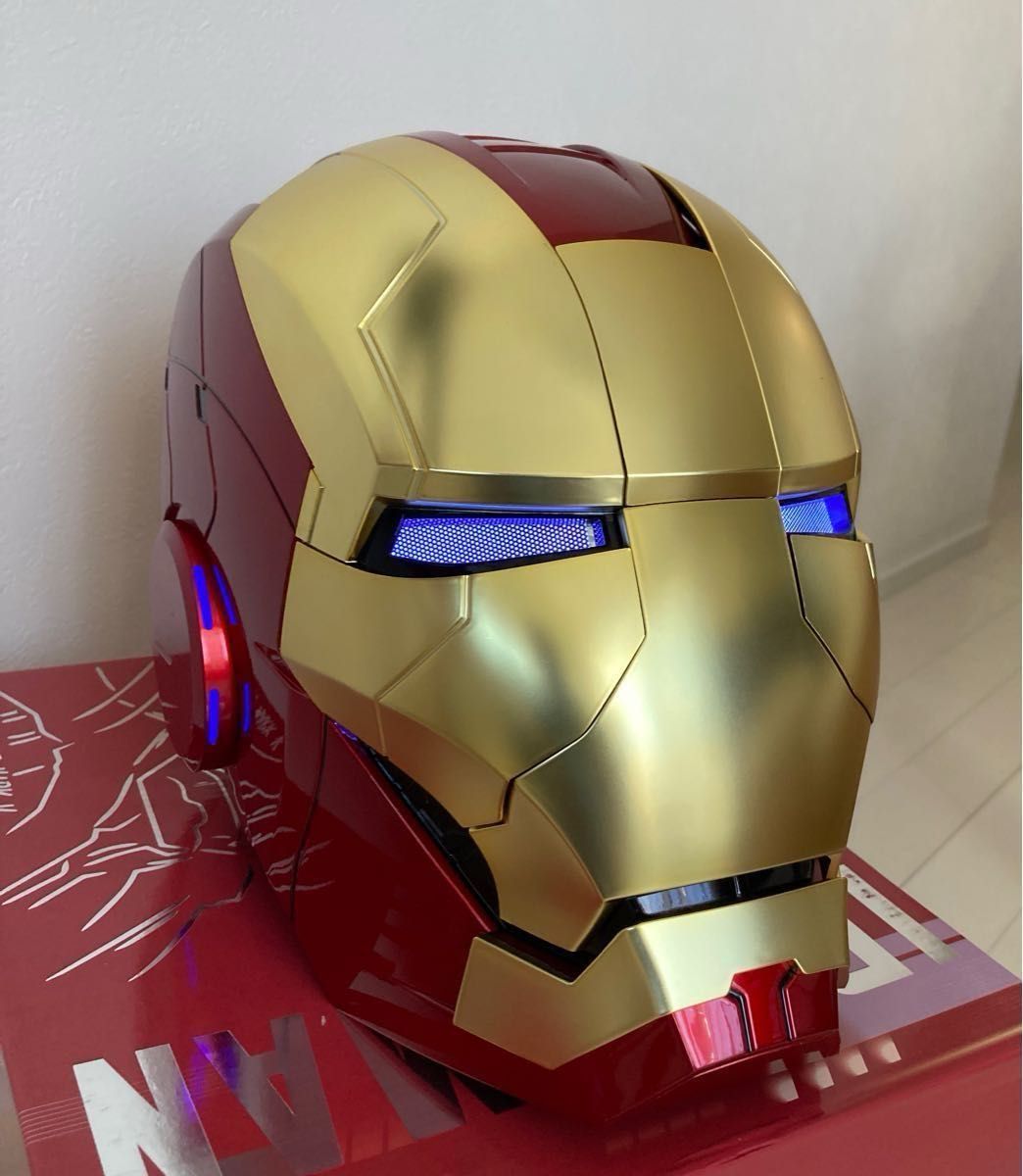 新品未使用 アイアンマン ヘルメット自動開閉 音声コントロール 新品未使用 アイアンマン ヘルメット自動開閉 音声コントロール