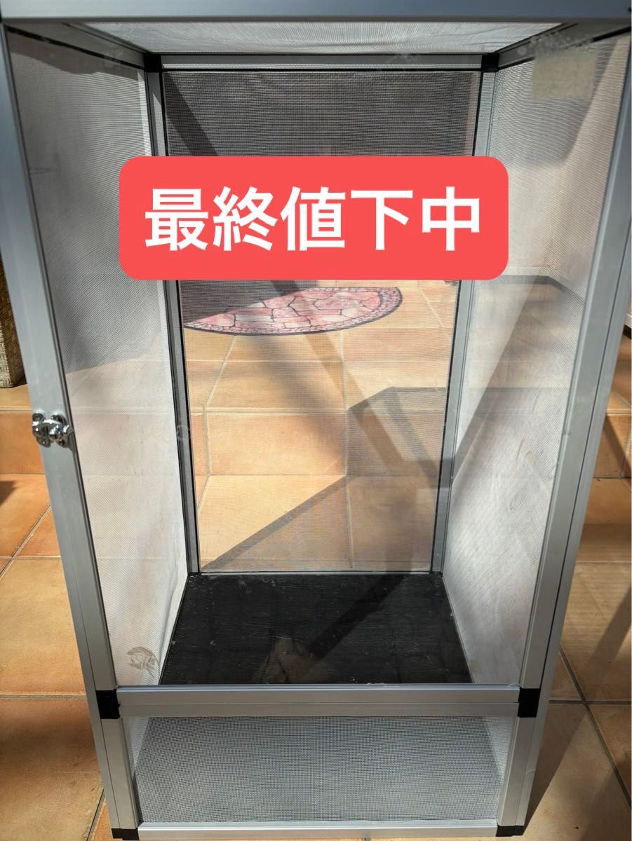 中古 45×45×80 縦長 カメレオン飼育ゲージ 爬虫類 飼育ケース 中古 45×45×80 縦長 カメレオン飼育ゲージ 爬虫類 飼育ケース