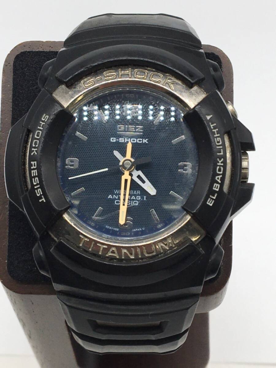 1002-510MKYH569 RP 腕時計　不動　CASIO　カシオ　G-SHOCK　ジーショック　GIEZ　メンズ　クォーツ　GS-500