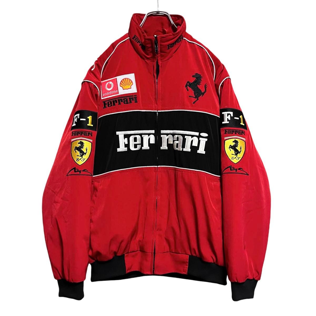 Ferrari フェラーリ F1 レーシング ジャケット ブルゾン Lサイズ Ferrari フェラーリ F1 レーシング ジャケット ブルゾン Lサイズ