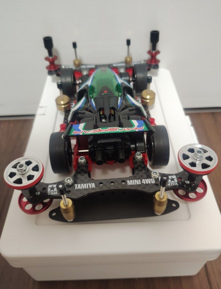 ミニ四駆 完成品 完成車 VZシャーシ B-MAX仕様 レイスピアー ミニ四駆 完成品 完成車 VZシャーシ B-MAX仕様 レイスピアー