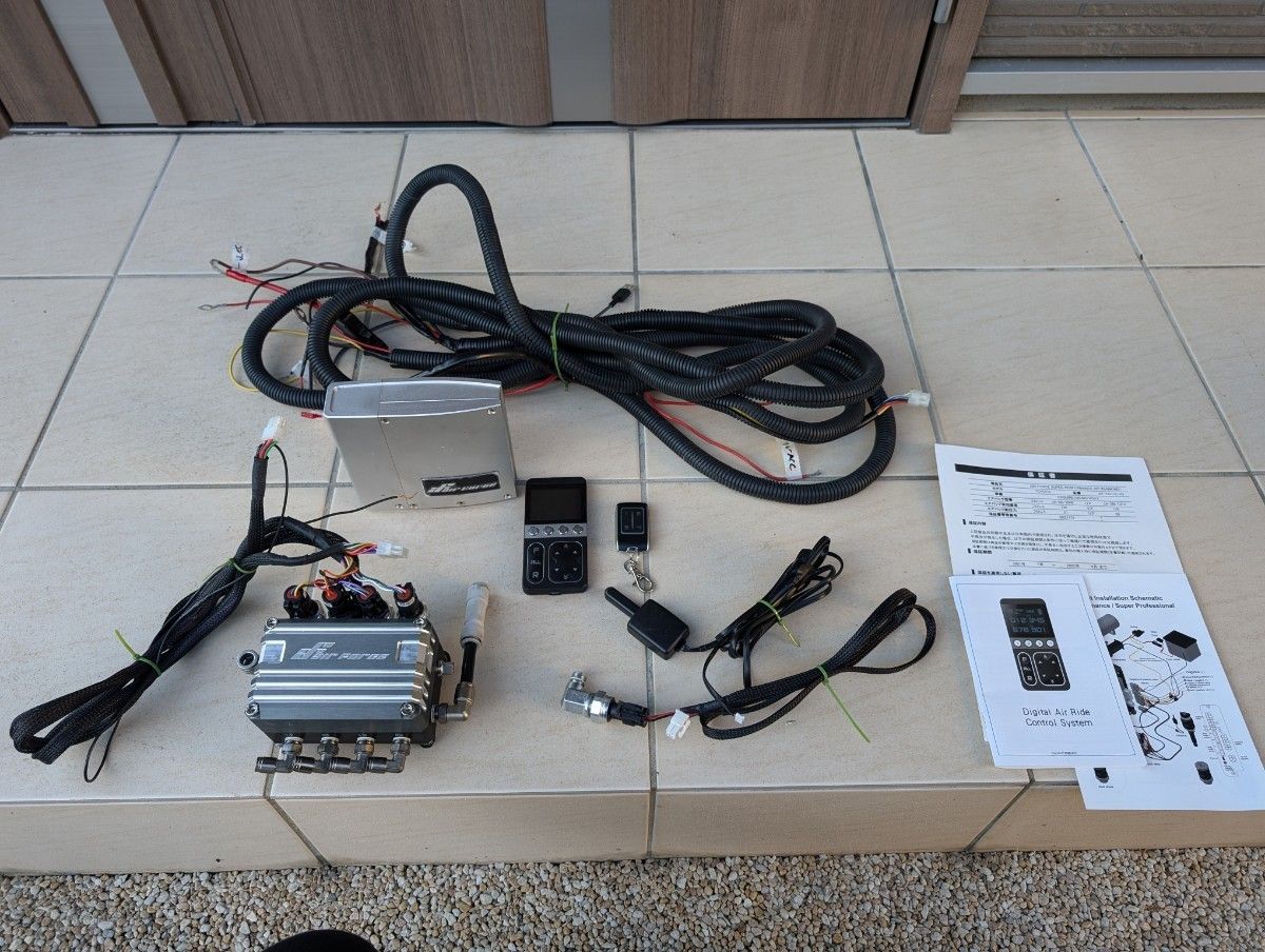 エアサス エアフォース マネジメント システム 電磁弁 4輪独立 エアサス エアフォース マネジメント システム 電磁弁 4輪独立
