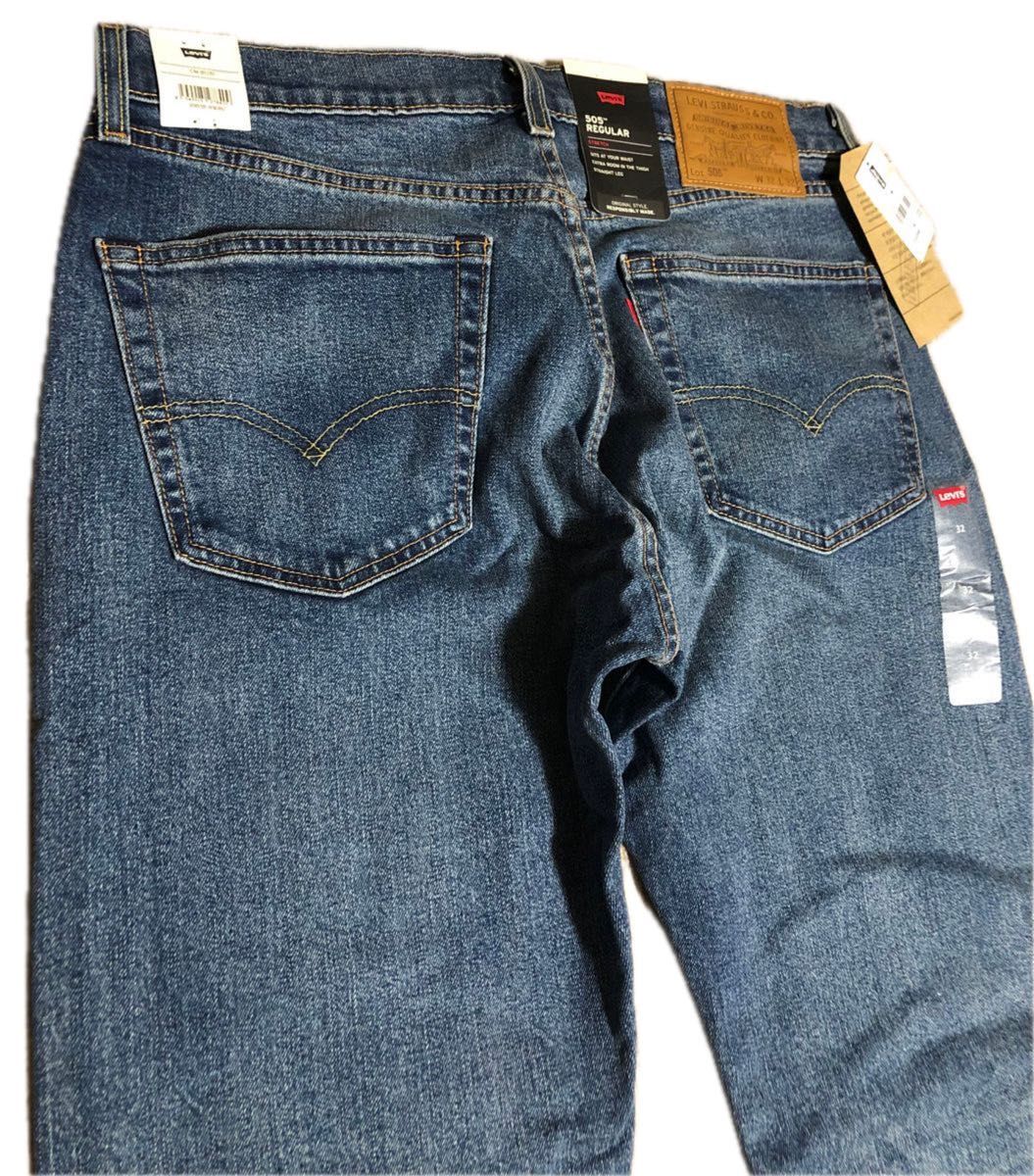 リーバイス 505 REGULAR W32 L32 ストレッチ 新品 タグ付 リーバイス 505 REGULAR W32 L32 ストレッチ 新品 タグ付