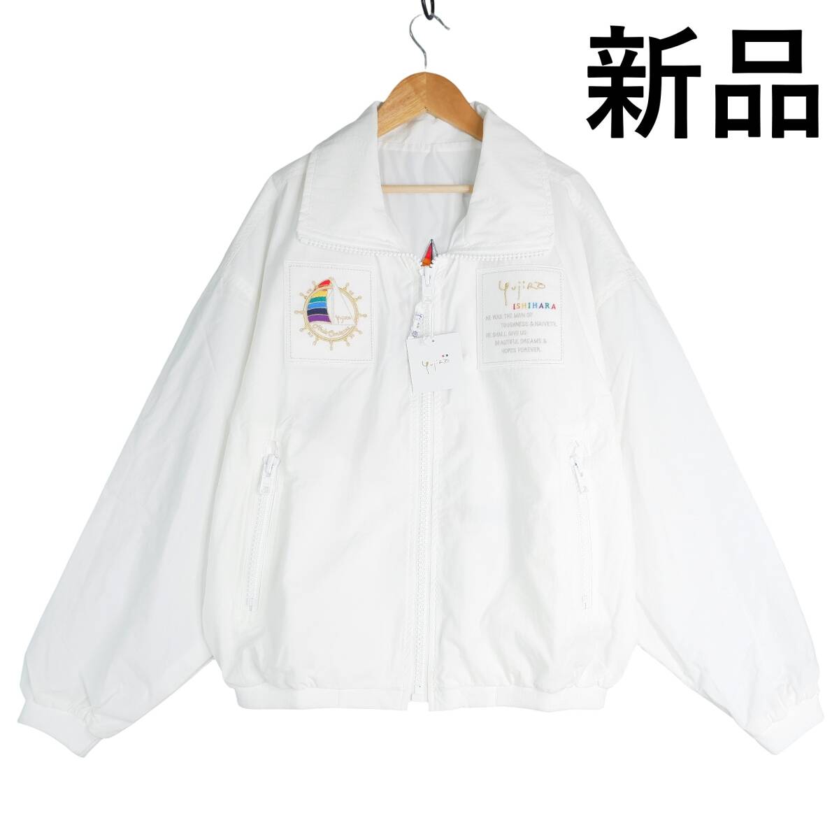 新品 希少 石原裕次郎 記念館 yujiroウェア― 豪華刺繍 ナイロン 新品 希少 石原裕次郎 記念館 yujiroウェア― 豪華刺繍 ナイロン