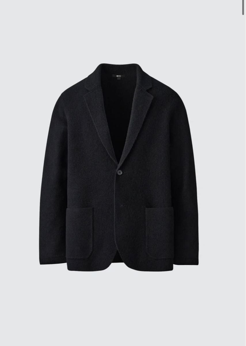 新品未使用ユニクロシーUNIQLO Cニットジャケット黒Mサイズ 新品未使用ユニクロシーUNIQLO Cニットジャケット黒Mサイズ
