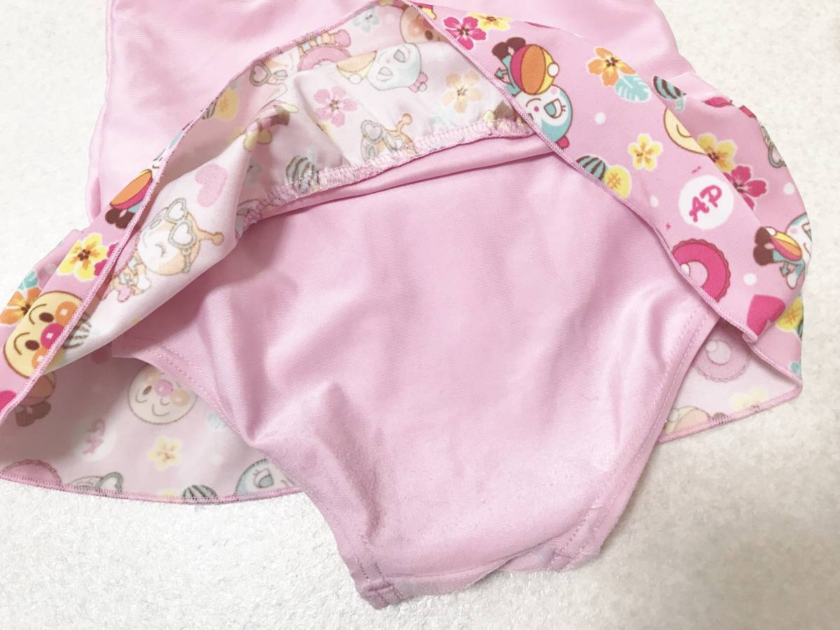 * ребенок купальный костюм 90* Anpanman /Anpanman* обычный обычный юбка купальный костюм : розовый 