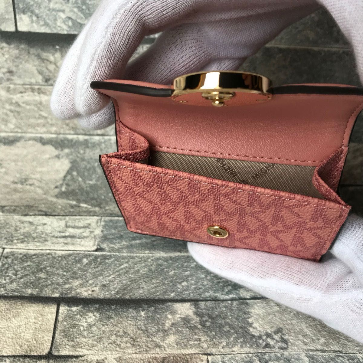 マイケルコース 財布 三つ折り財布 MICHAEL KORS コンパクトミニ マイケルコース 財布 三つ折り財布 MICHAEL KORS コンパクトミニ
