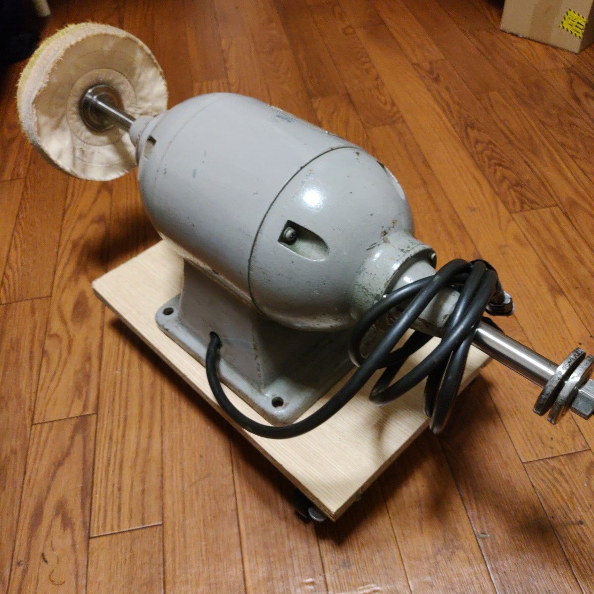 送料込 バフモーター 研磨機 下村電友舎 DB-400 単相100V|Yahoo 送料込 バフモーター 研磨機 下村電友舎 DB-400 単相100V|Yahoo