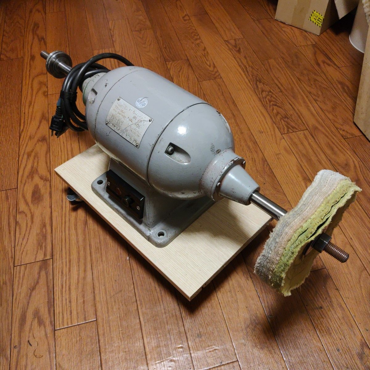 送料込 バフモーター 研磨機 下村電友舎 DB-400 単相100V|Yahoo 送料込 バフモーター 研磨機 下村電友舎 DB-400 単相100V|Yahoo