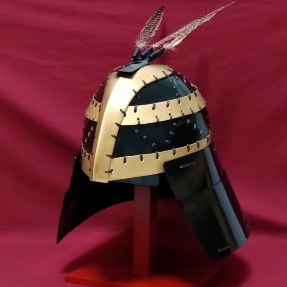 受注専用 古墳時代 金銅衝角付冑 標準仕様 甲冑 兜 鎧 武具 受注専用 古墳時代 金銅衝角付冑 標準仕様 甲冑 兜 鎧 武具