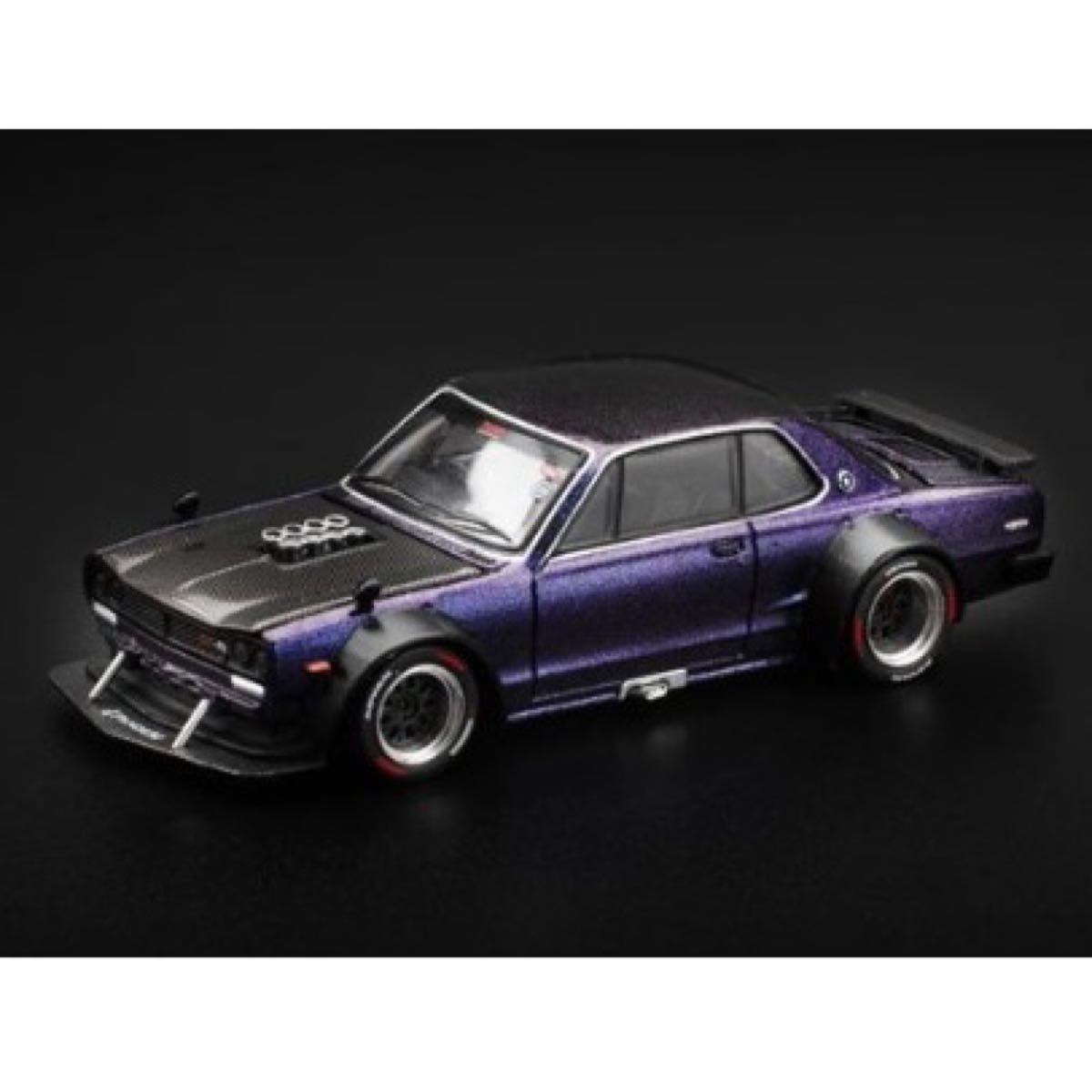 1/64 紫 ハコスカ スカイライン GT-R V8 DRIFT POP RACE ポップ 1/64 紫 ハコスカ スカイライン GT-R V8 DRIFT POP RACE ポップ