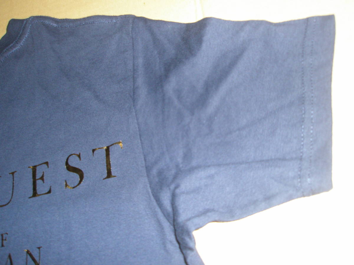 MISIA SOUL QUEST THE TOUR OF MISIA JAPAN 府中 Tシャツ Ｓ サイズ 半袖 紺 2011年 ラメプリント_画像9