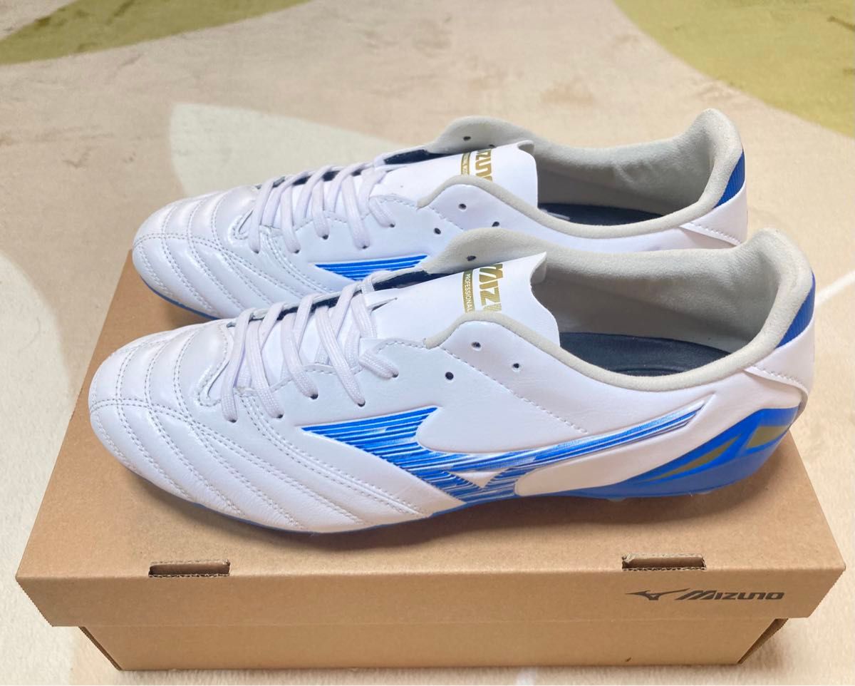 ミズノ モレリア II プロ ホワイト ブルー 26.5cm 楽天市場】モレリア2