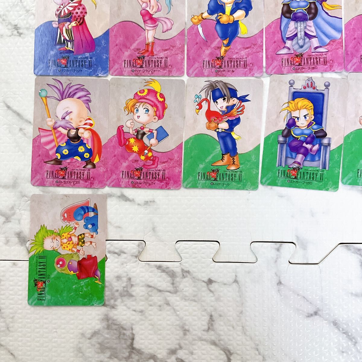 極美品】ファイナルファンタジーVI (6)カードダス 29枚セット 極美品】ファイナルファンタジーVI (6)カードダス 29枚セット