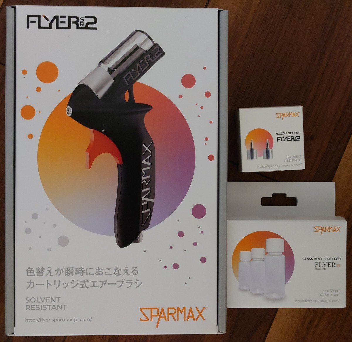 アネスト岩田SPARMAX FLYER-SR2 カートリッジ式エアブラシ アネスト岩田SPARMAX FLYER-SR2 カートリッジ式エアブラシ