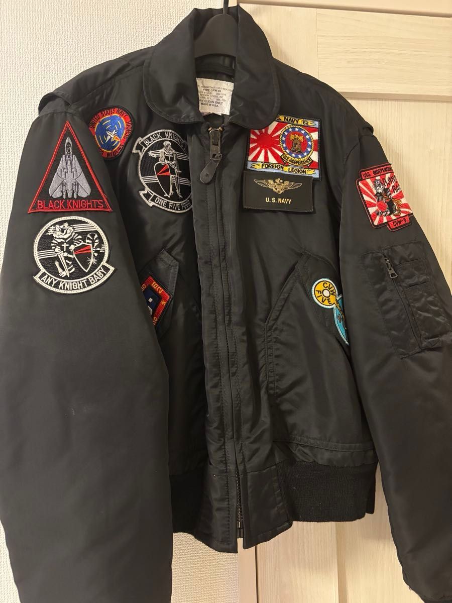 SPIEWAK CPW-45 フライトジャケット ブラックナイツ ジョリー SPIEWAK CPW-45 フライトジャケット ブラックナイツ ジョリー
