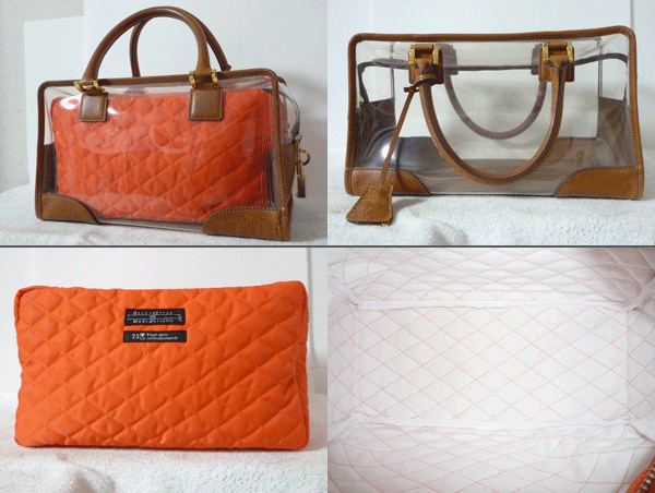 アクセソワ?ドゥ?マドモワゼル　Accessoires De Mademoiselle　23區(qū)限定カラー　コラボ　ブラウン　オレンジ　ハンドバッグ　レディース