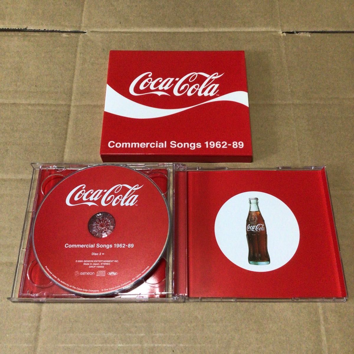 コカ・コーラ CMソング集 Commercial Songs 1962-89 CD 外箱付き コカ・コーラ CMソング集 Commercial Songs 1962-89 CD 外箱付き
