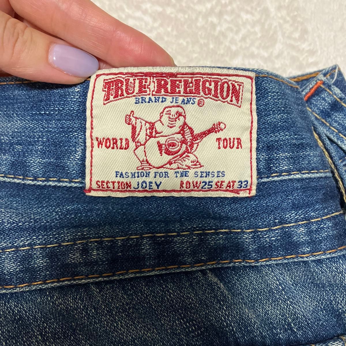 true religion ポケット刺繍 フレアデニムパンツROW25SEAT33 true religion ポケット刺繍 フレアデニムパンツROW25SEAT33