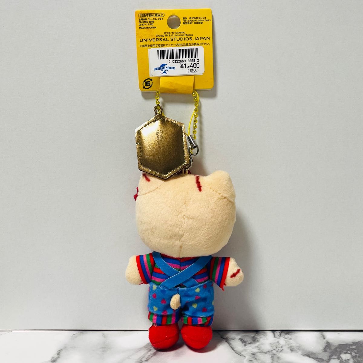 新品 HELLO KITTY CHUCKY USJ限定商品 ぬいぐるみストラップ 新品 HELLO KITTY CHUCKY USJ限定商品 ぬいぐるみストラップ