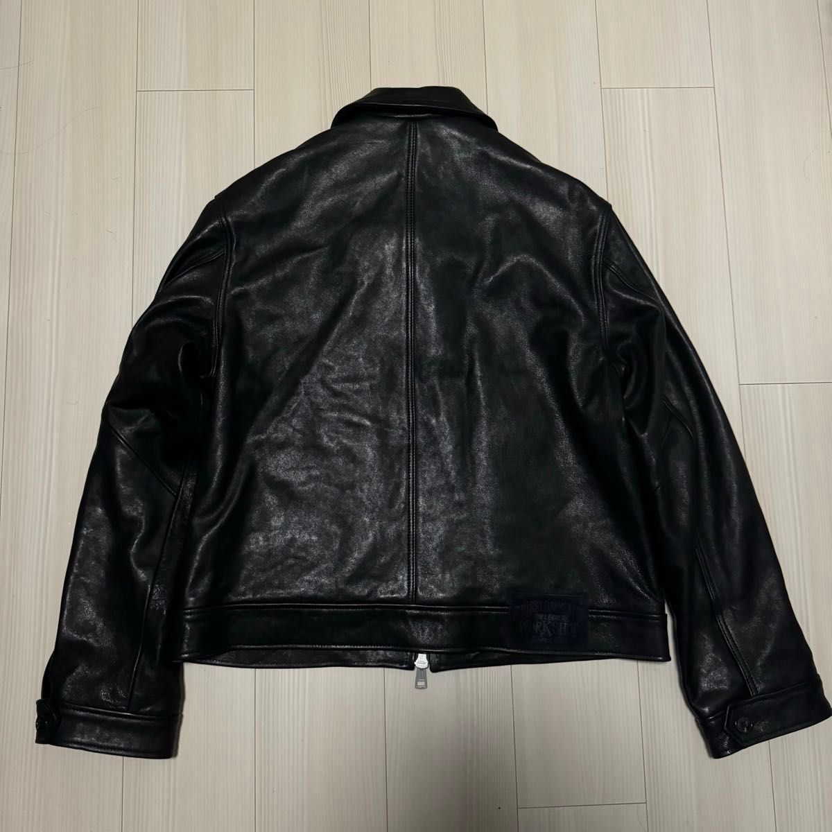新品 M Stussy Our legacy BLOUSON JACKET ライダース レザー 新品 M Stussy Our legacy BLOUSON JACKET ライダース レザー