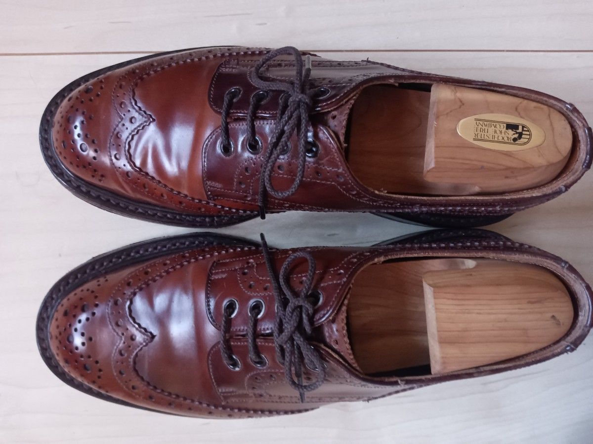 希少】Tricker's Bourton Shell Cordovan#オールデンコードバン 希少】Tricker's Bourton Shell Cordovan#オールデンコードバン