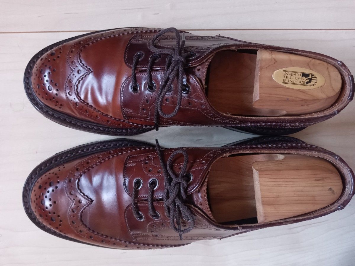 希少】Tricker's Bourton Shell Cordovan#オールデンコードバン 希少】Tricker's Bourton Shell Cordovan#オールデンコードバン